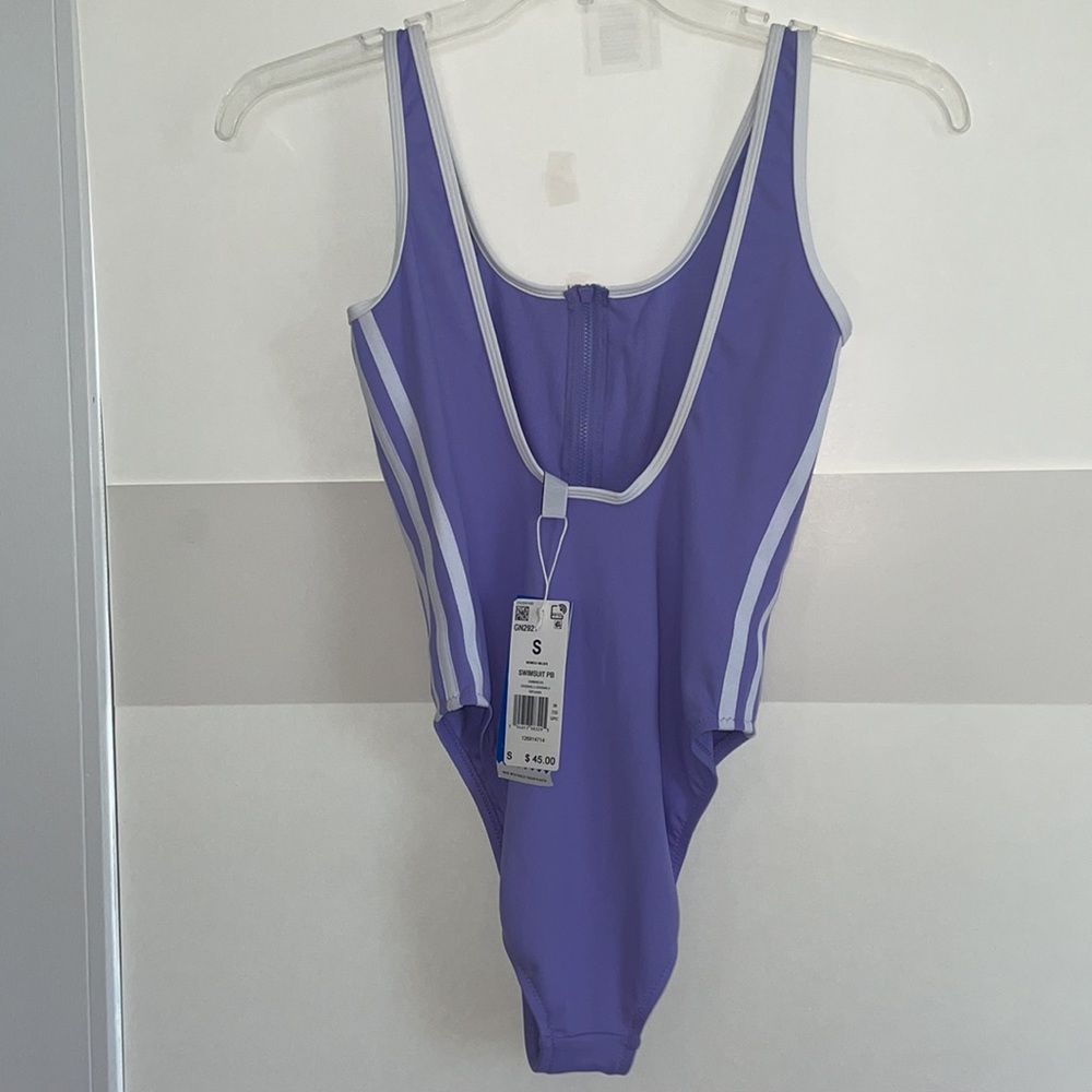 NWT Adidas One Piece Swimsuit Size Small - Picture 4 of 5